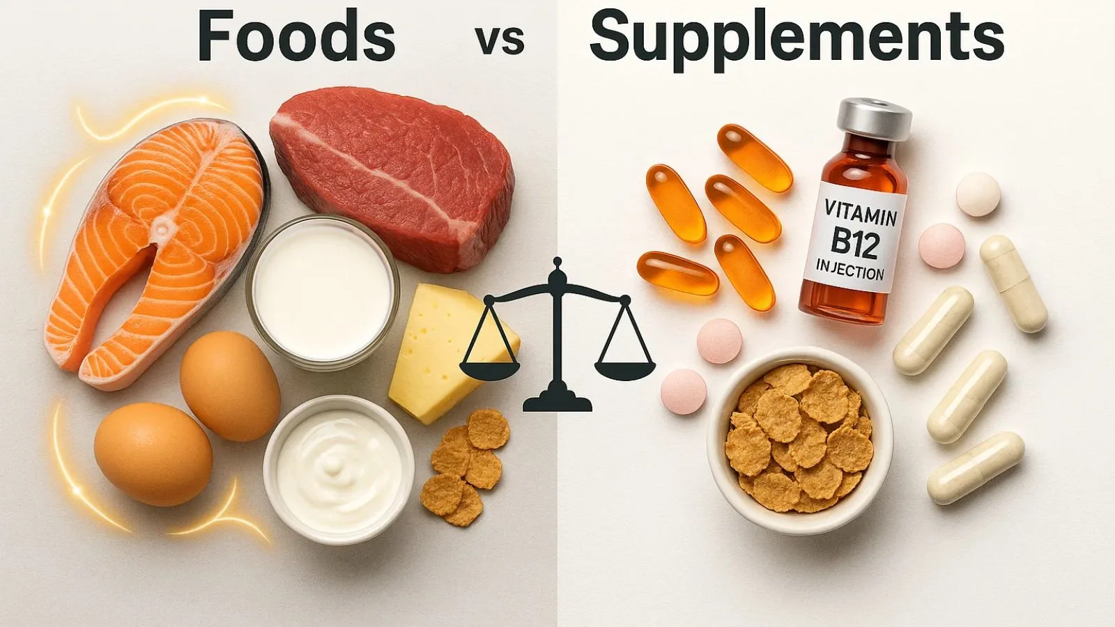Best Vitamin B12 Foods vs Supplements Best-Vitamin-B12-Foods-vs-Supplements