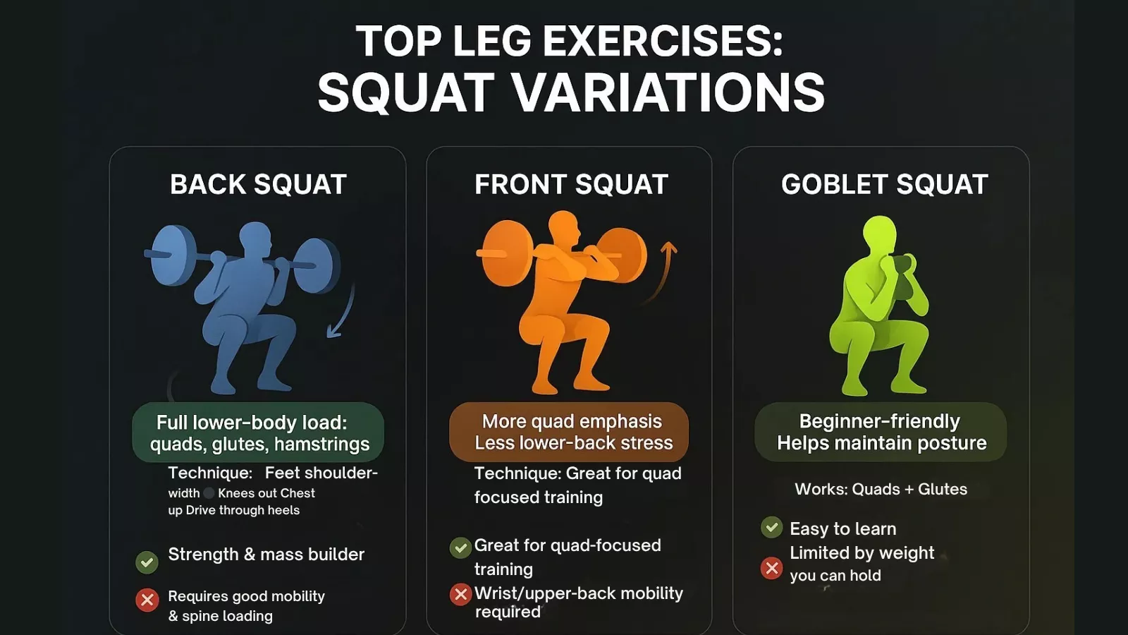 squat-variations