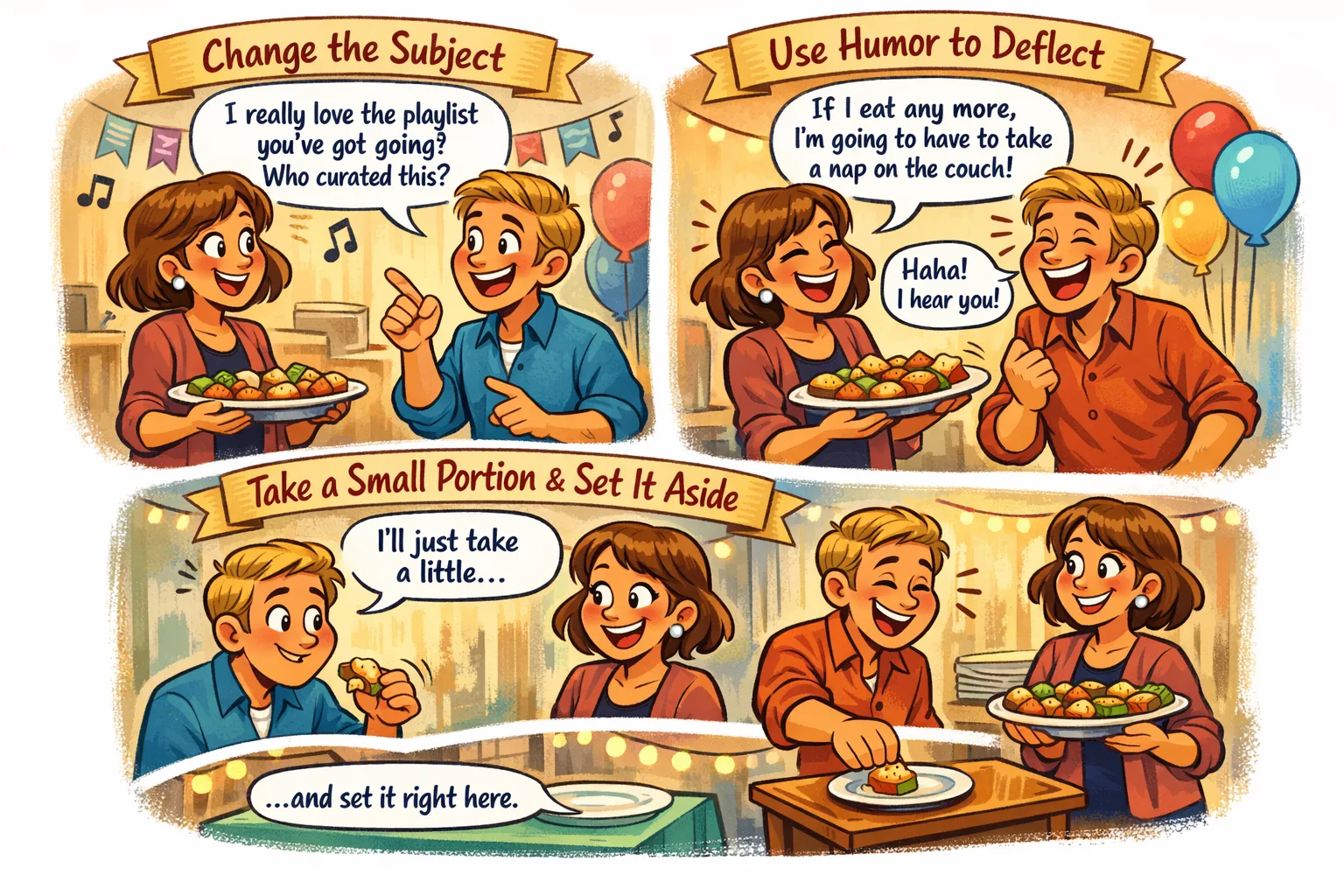  Politely-Disengage-food-pushers