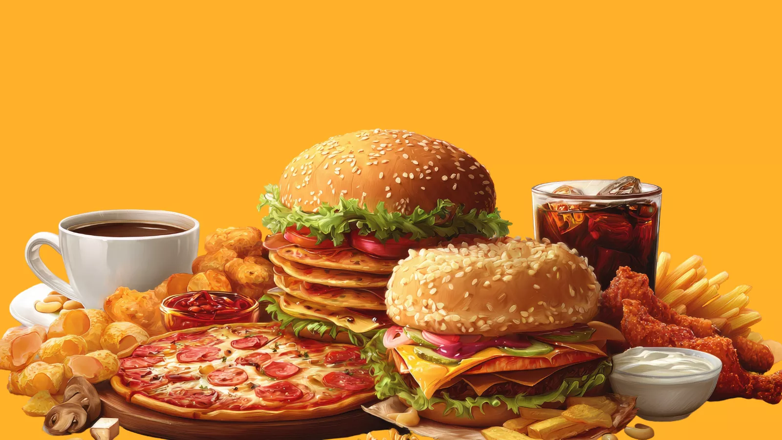 calories-in-pizza-and-burger