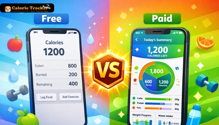 free-vs paid-calorie-tracker