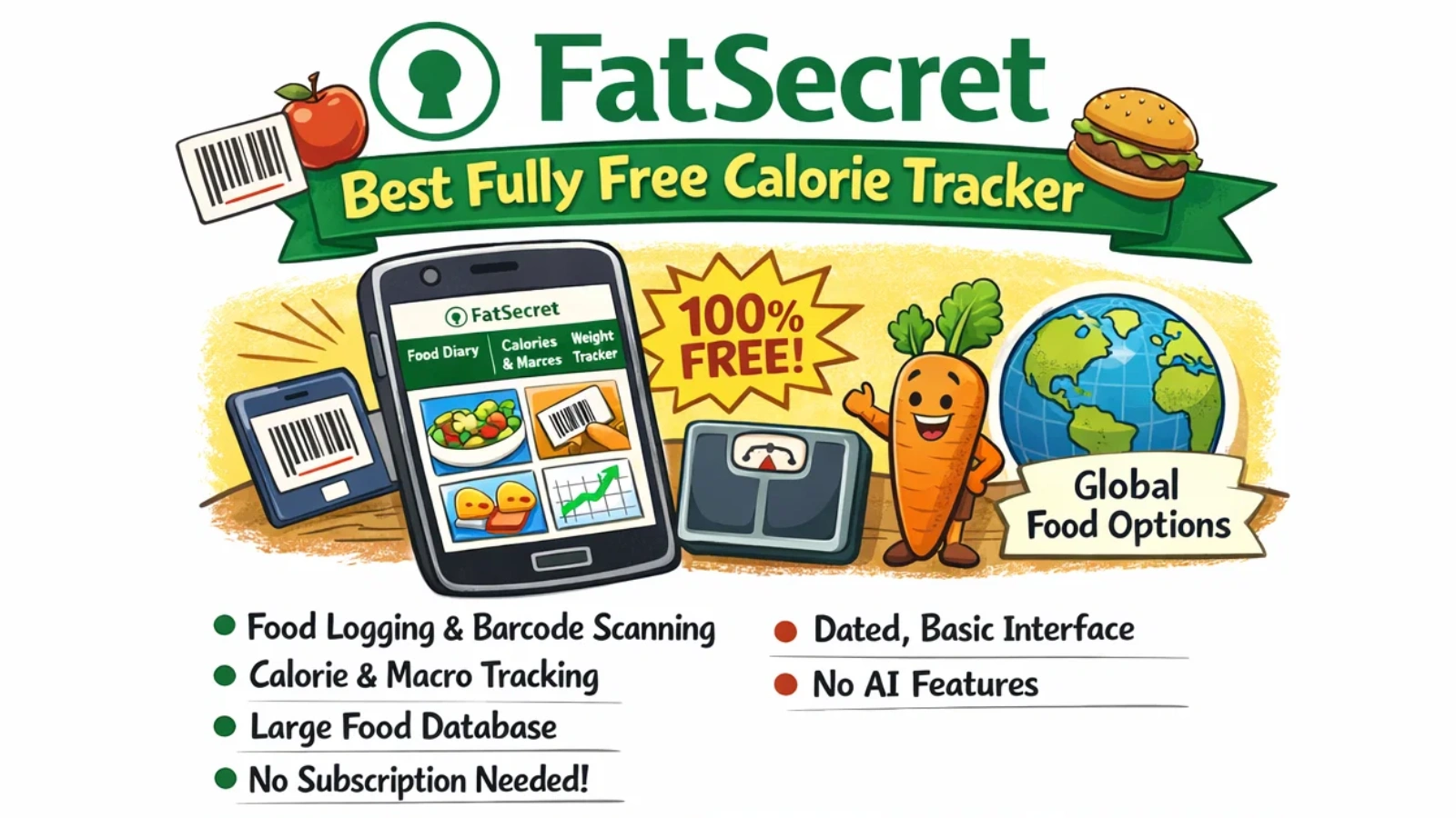 fatsecret-best-fully-free-calorie-tracker