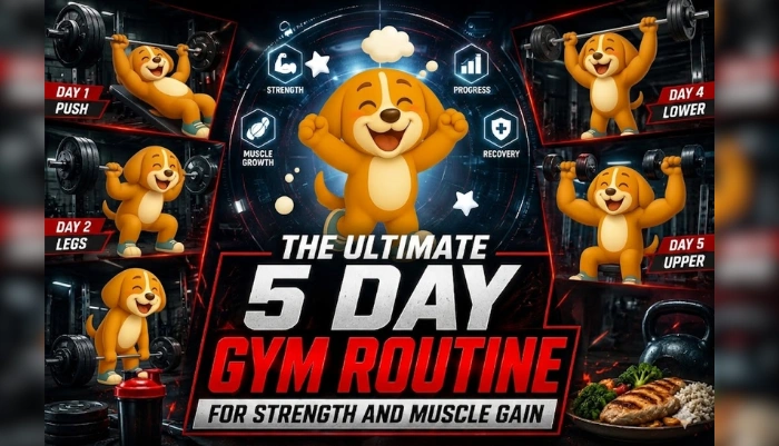 five-day-gym-routine