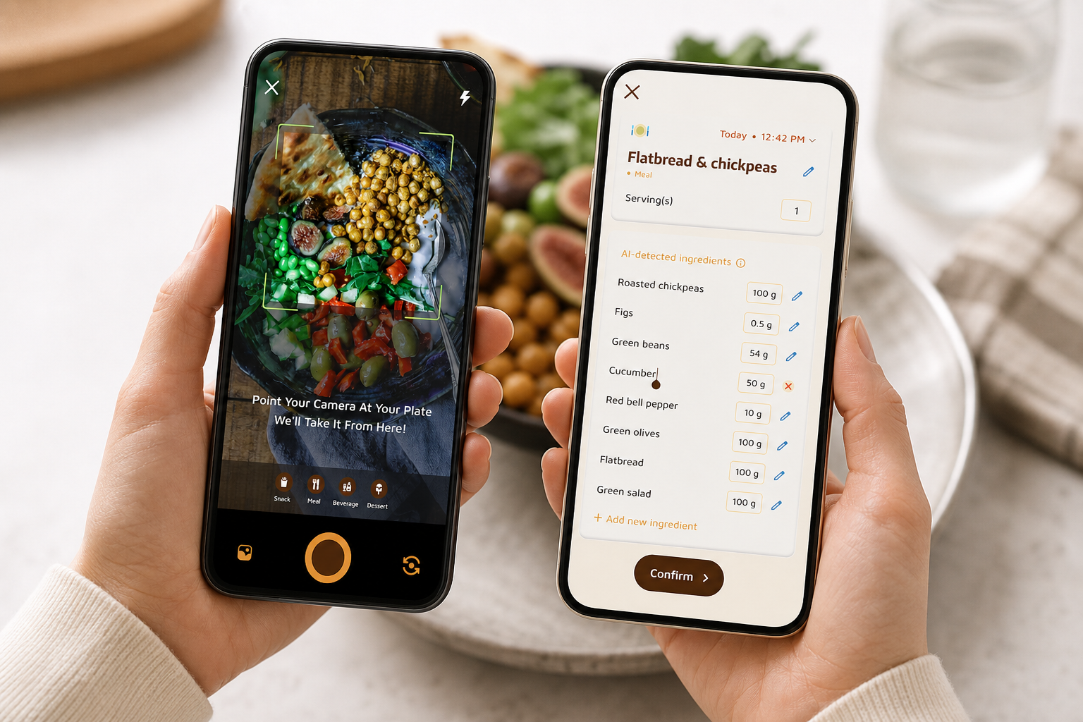 Coaching feature comparison chart for top calorie tracker apps