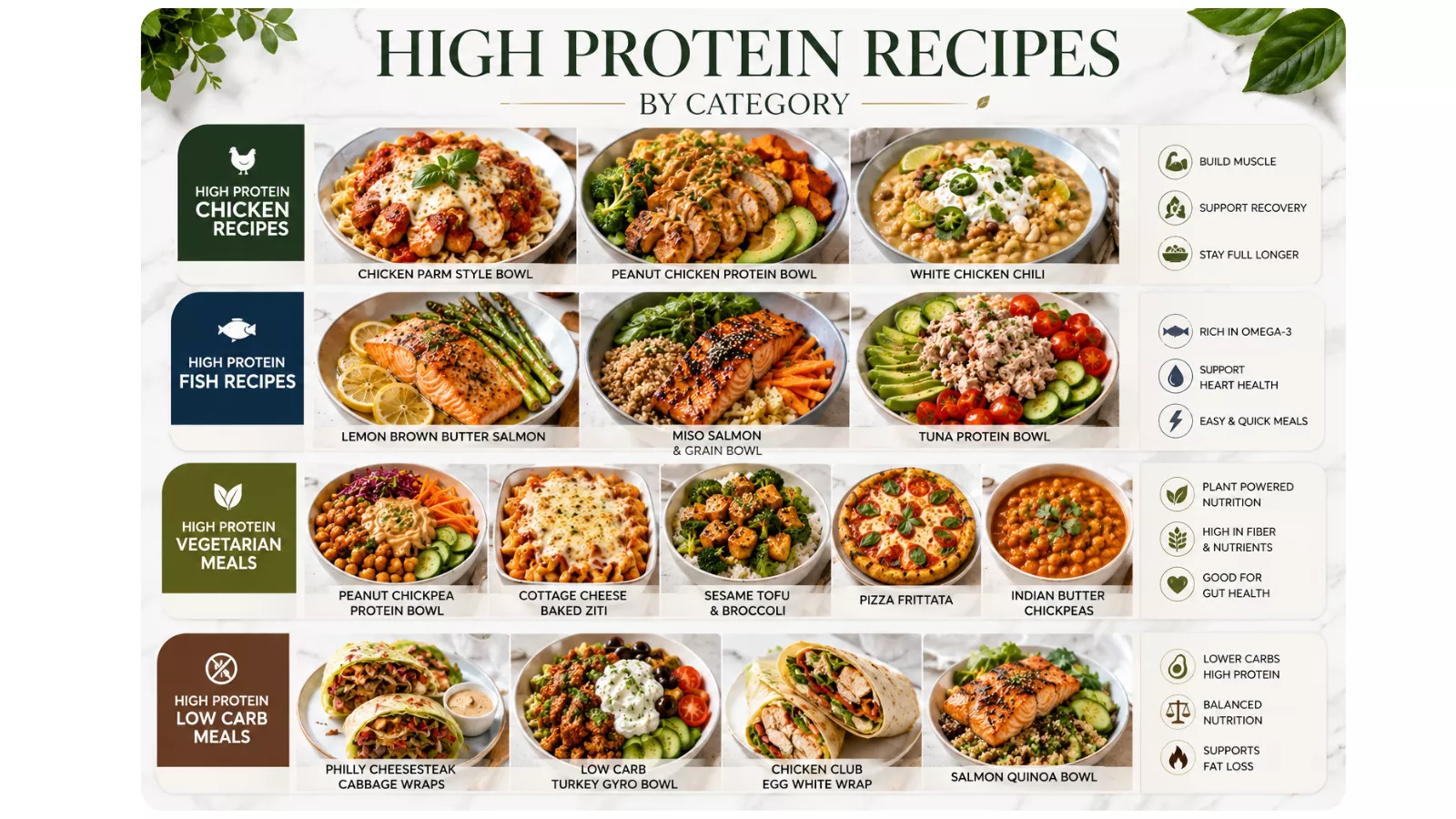 high-protein-recipes-categories
