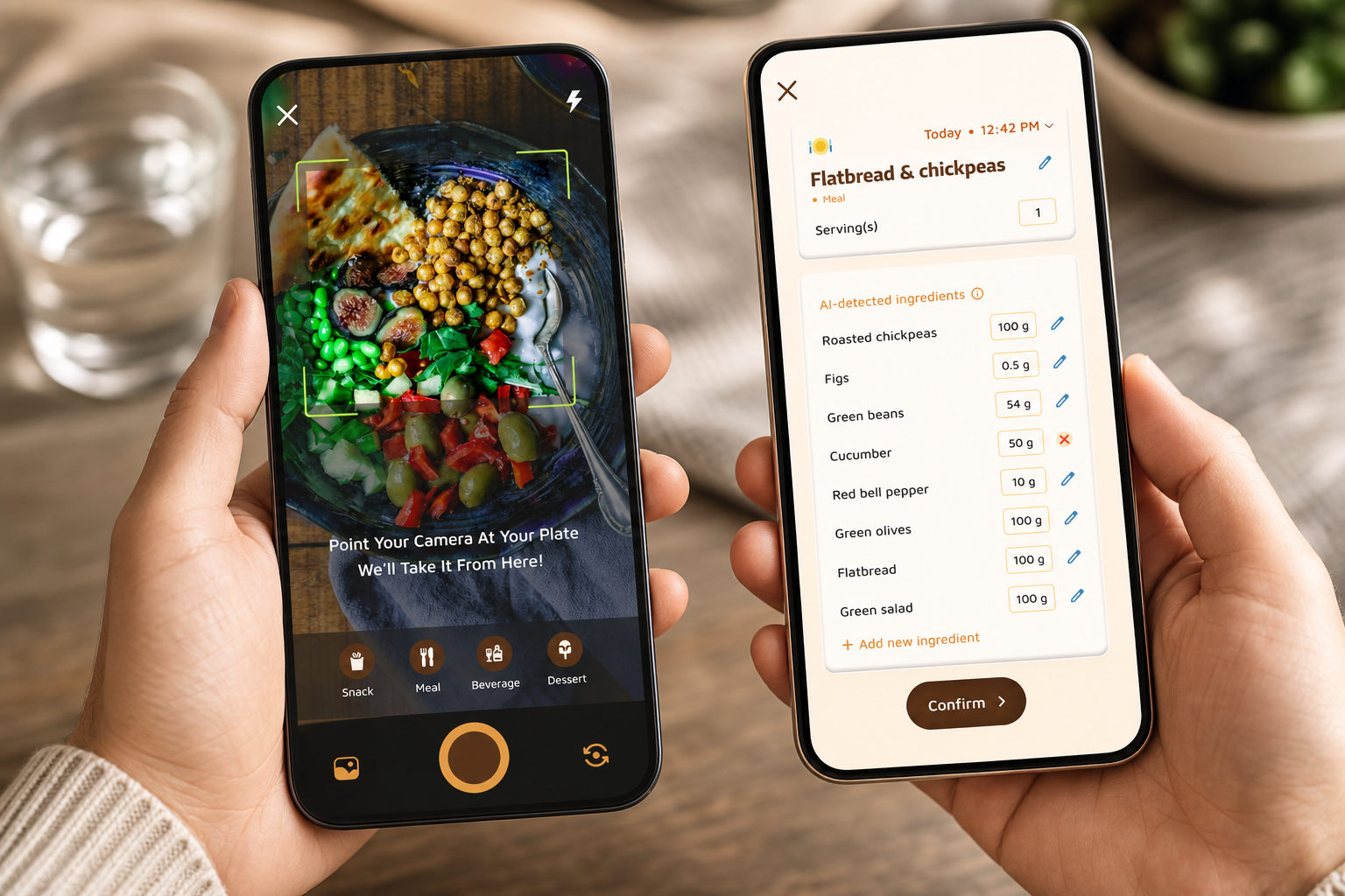 beginner app comparison chart for macro and water features