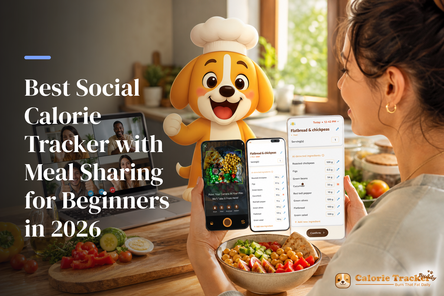 Best Social Calorie Tracker with Meal Sharing for Beginners in 2026